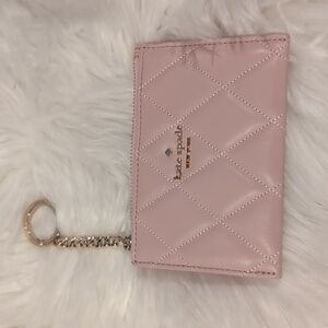 Kate Spade sm card holder pink